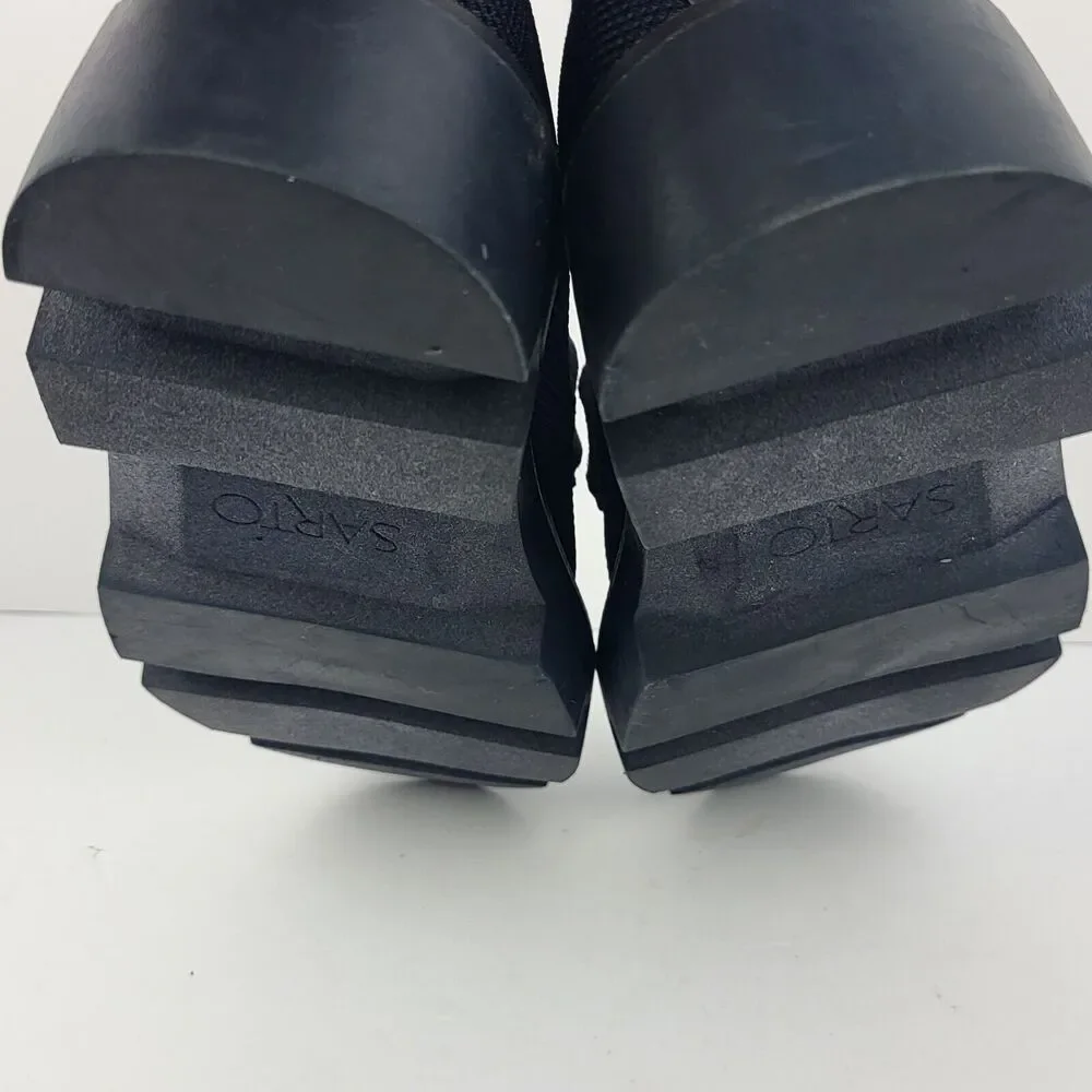 Franco Sarto Ream Women's Shoes Platform Size 5.5 M Navy Blue